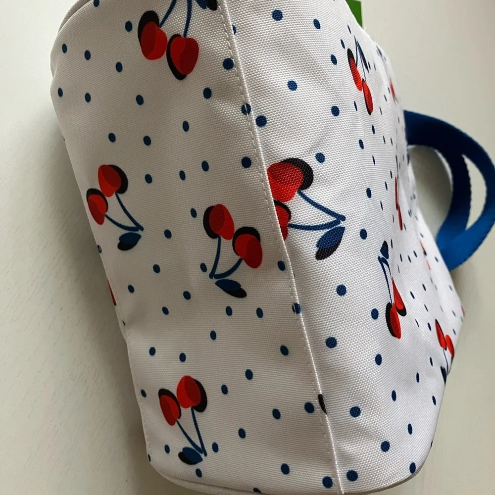 Kate Spade New York Vintage Cherry Dot Lunch Bag (NWT)